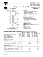 KBL005 datasheet pdf 1 page