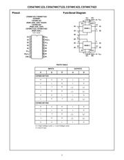 CD74HC123PW datasheet pdf 2 page
