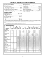 CD74HC123PW datasheet pdf 3 page