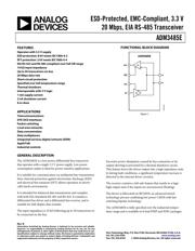 ADM3485EANZ datasheet pdf 1 page