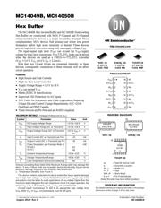 MC14049BDR2 datasheet pdf 1 page