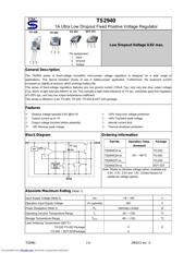 TS2940CP-3.3 C5 datasheet pdf 1 page