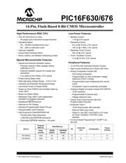 PIC16F676-E/ST datasheet pdf 3 page