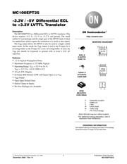 MC100EPT25DT datasheet pdf 1 page