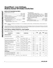 MAX4547CSE+ datasheet pdf 2 page