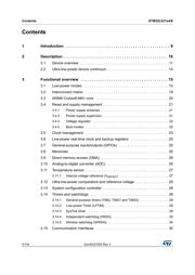 STM32L031F4P3 datasheet pdf 2 page