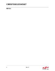 C8051F310R datasheet pdf 2 page