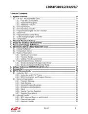 C8051F310R datasheet pdf 3 page