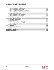 C8051F310R datasheet pdf 6 page