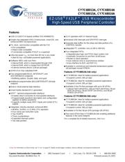 CY7C68013A-100AXC datasheet pdf 1 page