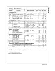 FDC5614P datasheet pdf 2 page