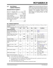 MCP1640B-I/MC datasheet pdf 3 page