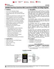 DRV83055PHP datasheet pdf 1 page