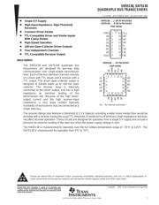 SN75138D datasheet pdf 1 page