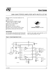 TDA7269A datasheet pdf 1 page
