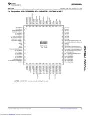 MSP430F6638IZQW datasheet pdf 5 page