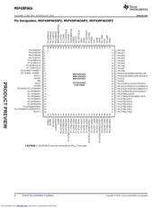 MSP430F6638IZQW datasheet pdf 6 page