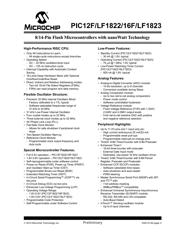 PIC16F1823T-E/ST datasheet pdf 3 page
