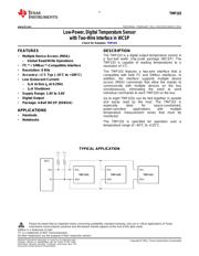 TMP103BYFFR datasheet pdf 1 page
