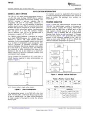 TMP103BYFFR datasheet pdf 6 page