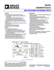 ADSP-BF536BBCZ-3B datasheet pdf 1 page