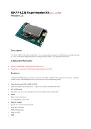 TMS320C6748BZWTA3 datasheet pdf 1 page