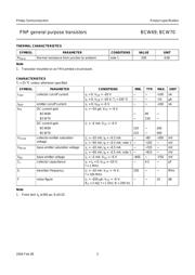 BCW70 datasheet pdf 3 page