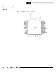 AT89C5131A-PUTUM datasheet pdf 4 page
