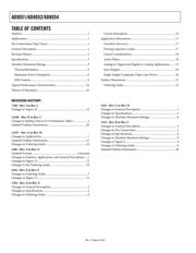 AD8052ARM-REEL7 datasheet pdf 2 page