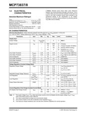 MCP73837FCIUN datasheet pdf 4 page