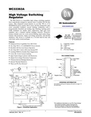 MC33363ADWG datasheet pdf 1 page