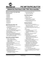 PIC16F722-I/ML datasheet pdf 3 page