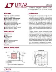 LT1613CS5#TRPBF