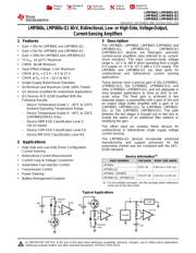 LMP8601MAX/NOPB datasheet pdf 1 page