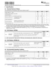 LMP8601MAX/NOPB datasheet pdf 4 page