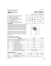 IRFP064V datasheet pdf 1 page