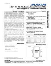MAX5123AEEE+ datasheet pdf 1 page