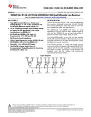 DS26LS32CMX/NOPB datasheet pdf 1 page