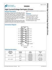 DS2003TMX/NOPB datasheet pdf 2 page