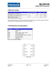 MLX90109EDC-AAA-000-SP datasheet pdf 4 page