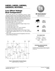 LM393DR2 datasheet pdf 1 page