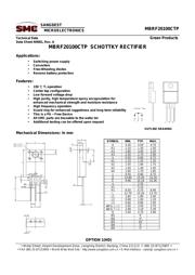MBRF20100CTP datasheet pdf 1 page