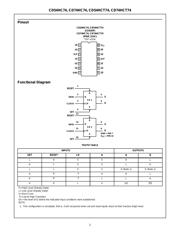 CD74HC74M96E4 datasheet pdf 2 page