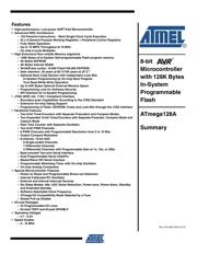 ATMEGA128A-MU datasheet pdf 1 page