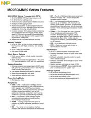 MC9S08JM32CLH datasheet pdf 3 page