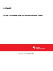 LMC6482AIM datasheet pdf 1 page