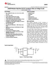 LM3670MF-1.8/NOPB datasheet pdf 1 page