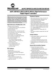 DSPIC30F6014AT-20I/PT datasheet pdf 3 page
