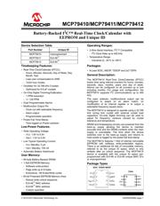 MCP79410-I/SN datasheet pdf 1 page