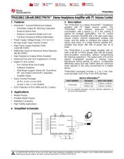 TPA6130A2RTJR datasheet pdf 1 page
